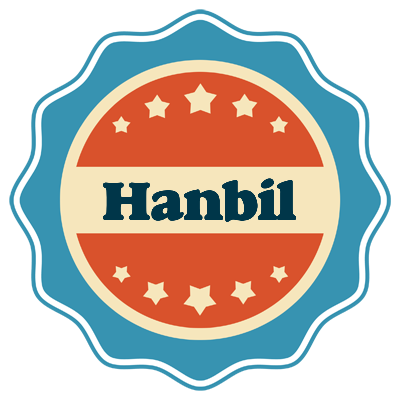 Hanbil labels logo