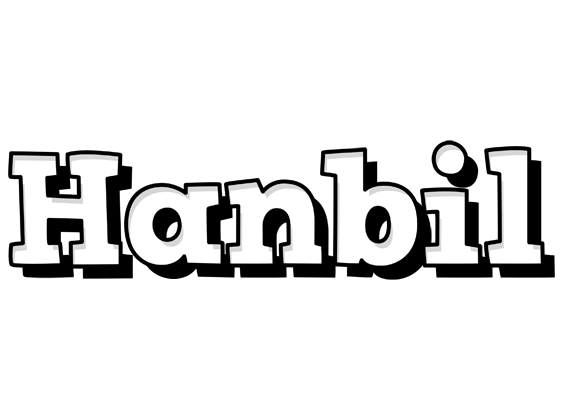 Hanbil snowing logo