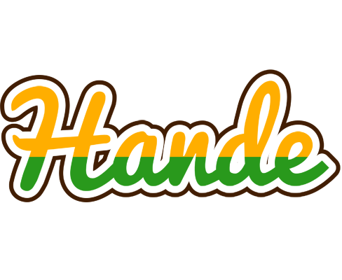 Hande banana logo