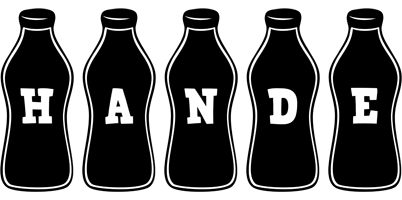 Hande bottle logo