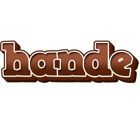 Hande brownie logo