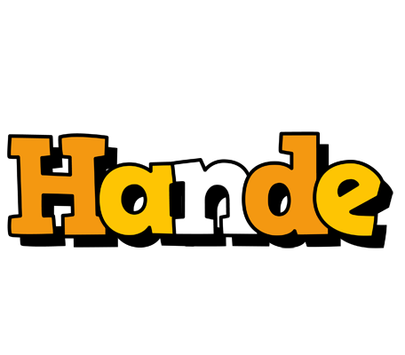 Hande cartoon logo