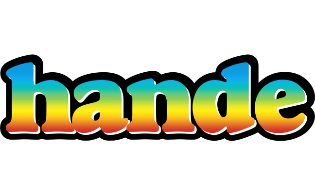 Hande color logo