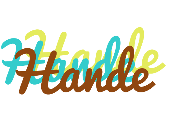 Hande cupcake logo