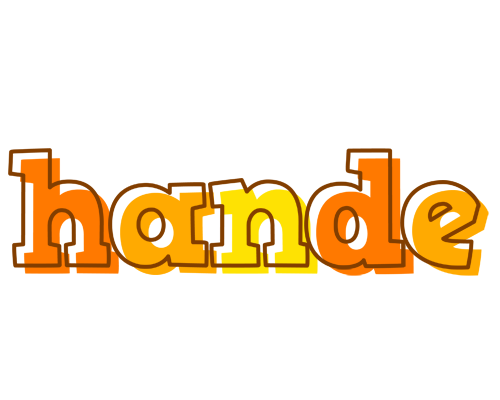 Hande desert logo