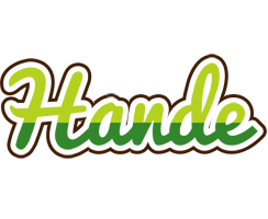 Hande golfing logo