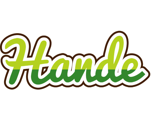 Hande golfing logo