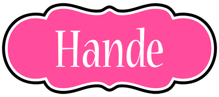 Hande invitation logo