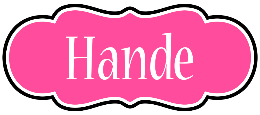 Hande invitation logo
