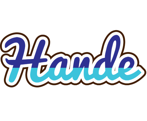 Hande raining logo