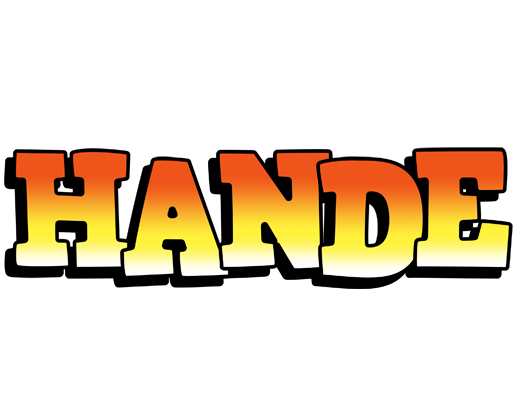 Hande sunset logo