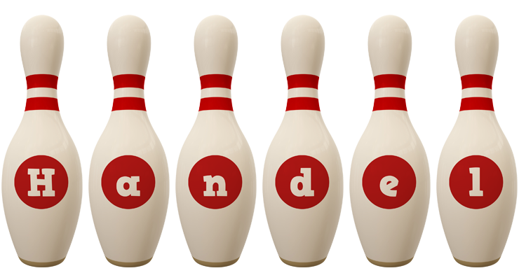 Handel bowling-pin logo