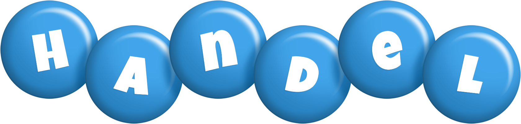 Handel candy-blue logo