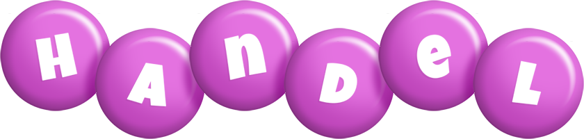 Handel candy-purple logo