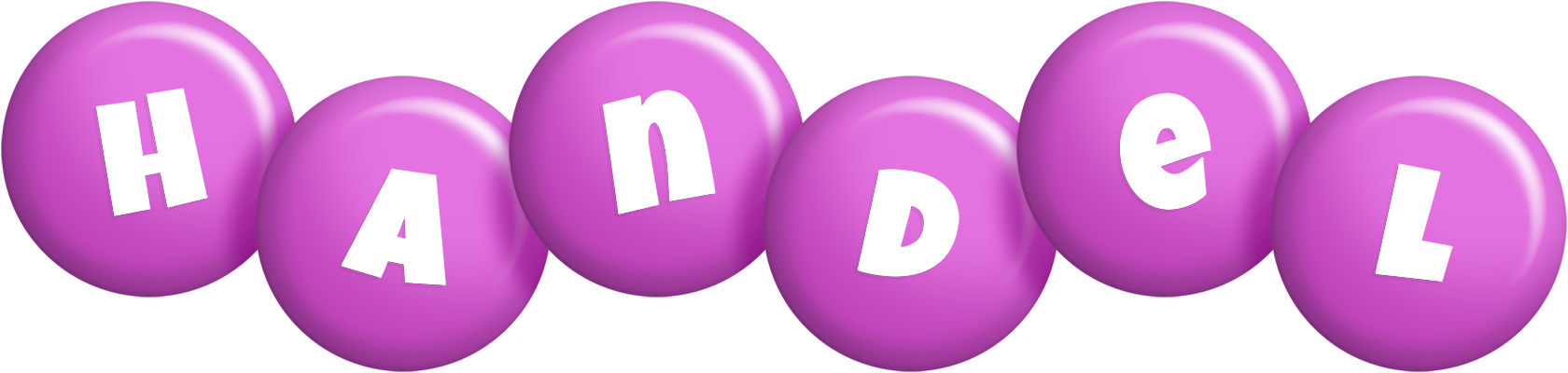 Handel candy-purple logo