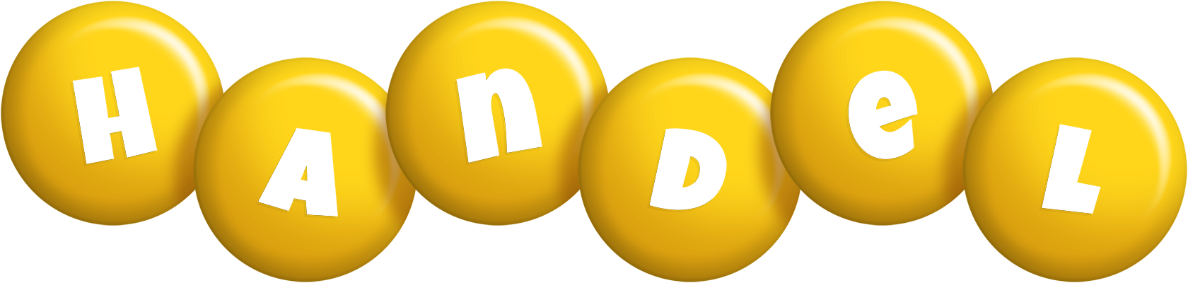 Handel candy-yellow logo