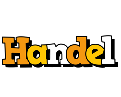 Handel cartoon logo