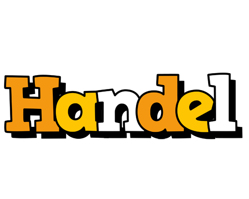 Handel cartoon logo