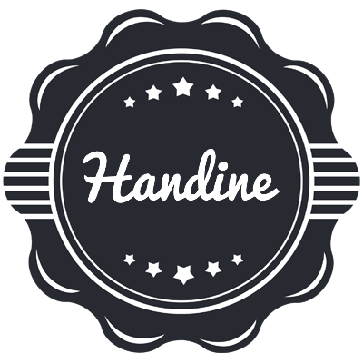 Handine badge logo