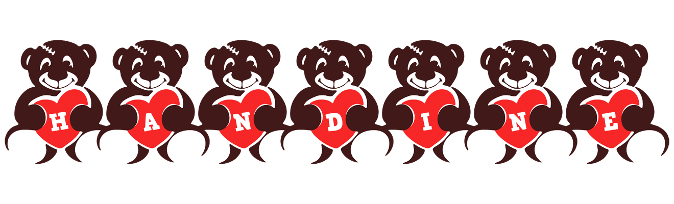 Handine bear logo