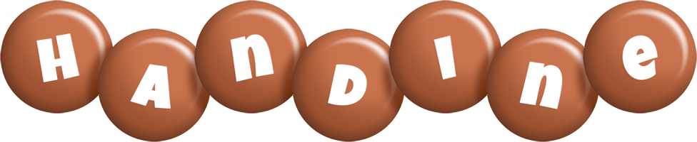 Handine candy-brown logo