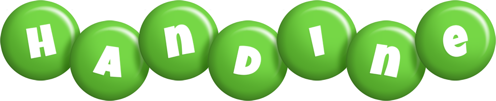 Handine candy-green logo