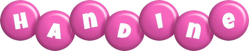 Handine candy-pink logo