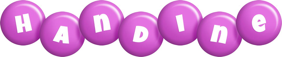 Handine candy-purple logo