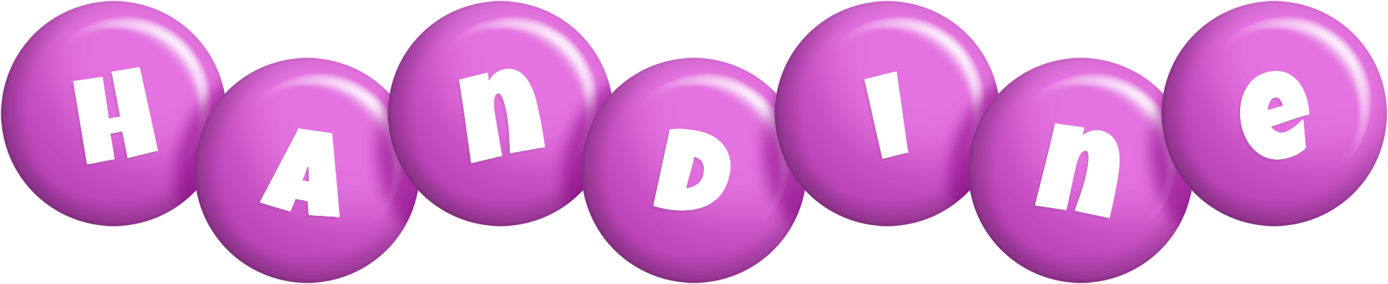 Handine candy-purple logo