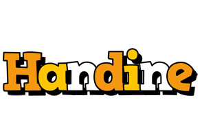 Handine cartoon logo
