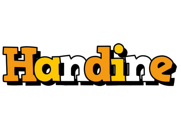 Handine cartoon logo