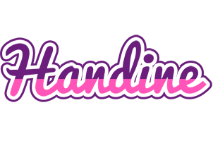 Handine cheerful logo