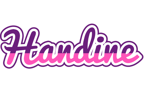Handine cheerful logo