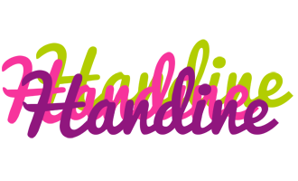 Handine flowers logo