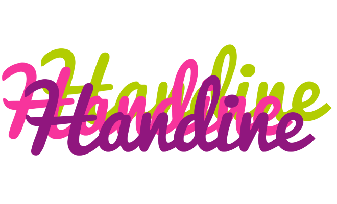 Handine flowers logo