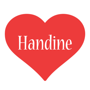Handine love logo
