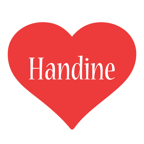 Handine love logo