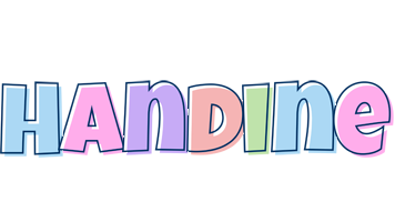 Handine pastel logo