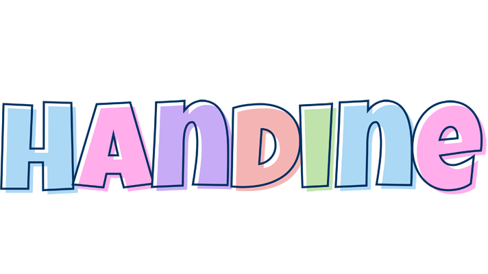 Handine pastel logo