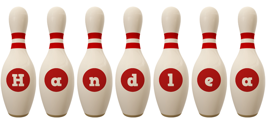 Handlea bowling-pin logo