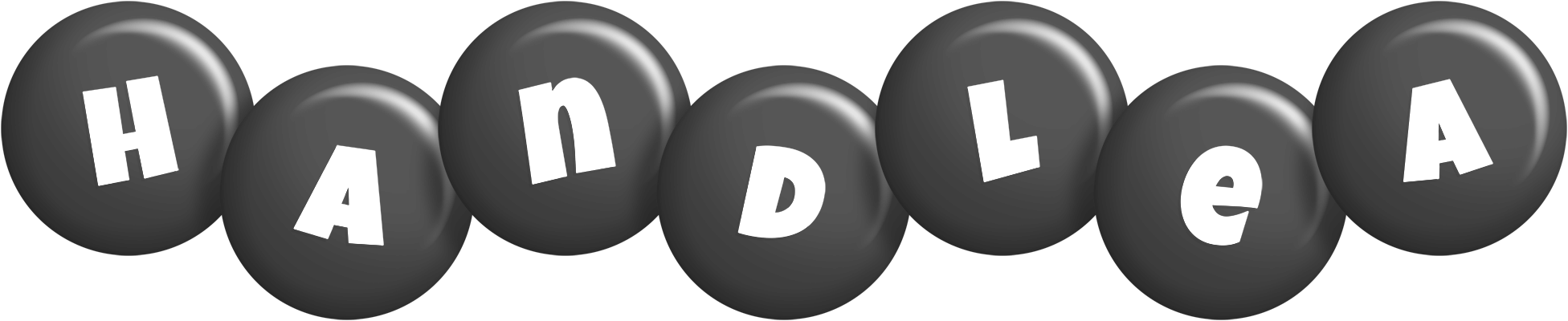 Handlea candy-black logo