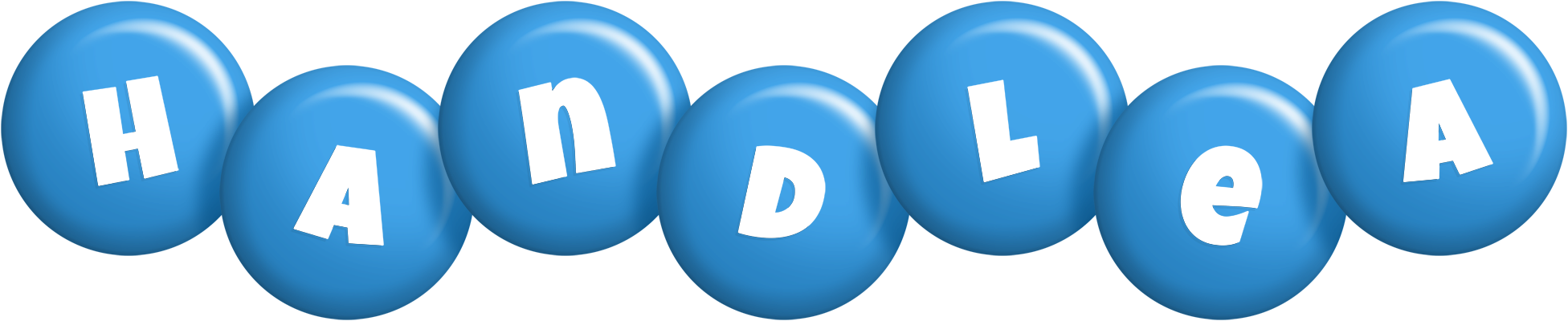 Handlea candy-blue logo