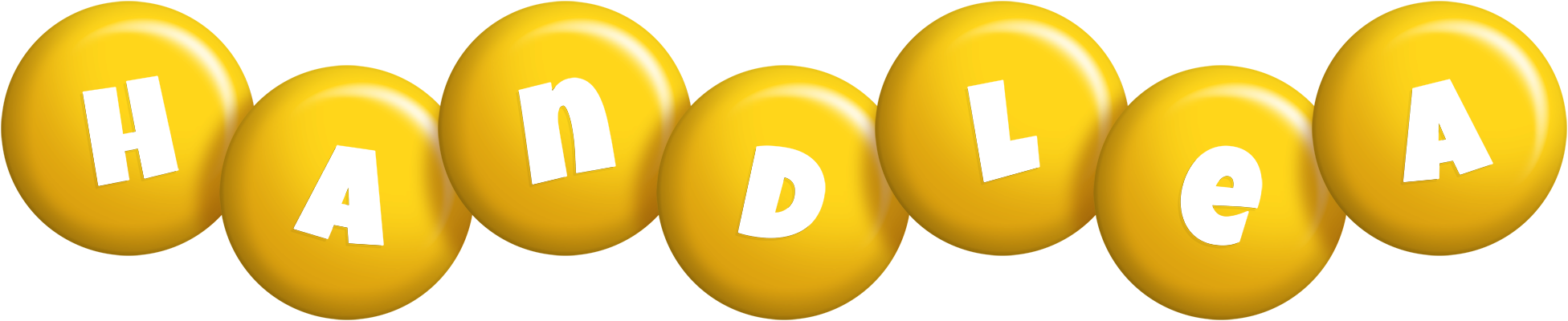 Handlea candy-yellow logo