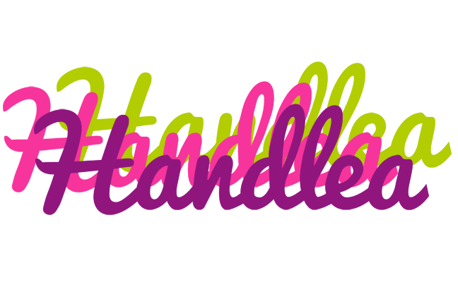 Handlea flowers logo