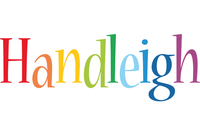 Handleigh birthday logo