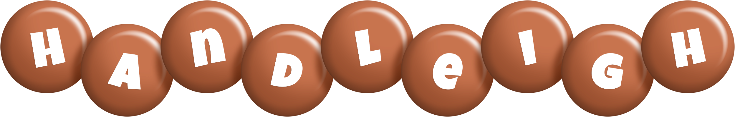 Handleigh candy-brown logo