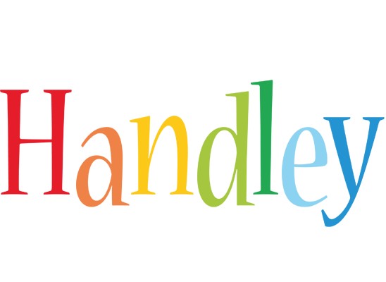 Handley birthday logo