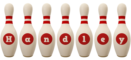 Handley bowling-pin logo