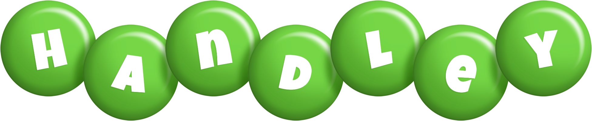 Handley candy-green logo