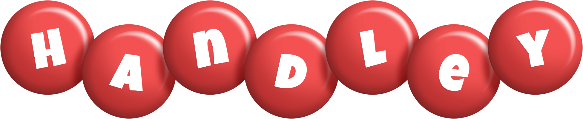 Handley candy-red logo